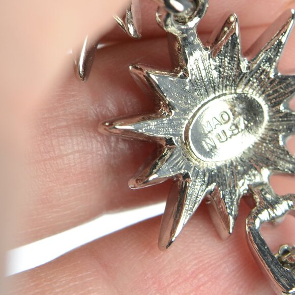 Kenneth Jay Lane KJL Crystal Starburst Bracelet - Picture 6 of 6